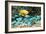 Golden Damselfish And Blue-green Chromis-Georgette Douwma-Framed Photographic Print