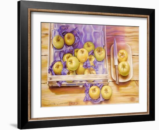 Golden Delicious, 1980-Sandra Lawrence-Framed Giclee Print