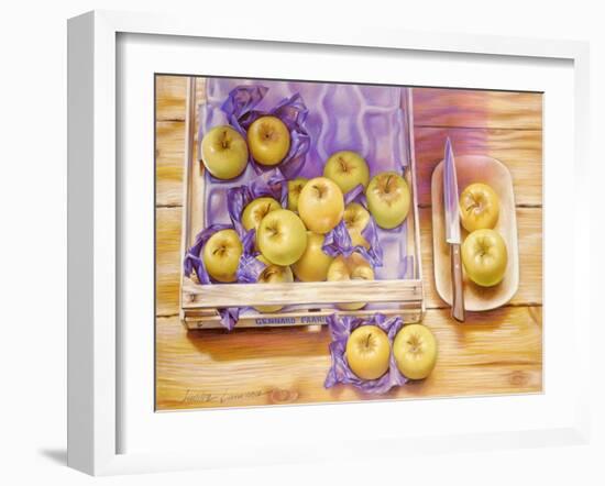 Golden Delicious, 1980-Sandra Lawrence-Framed Giclee Print