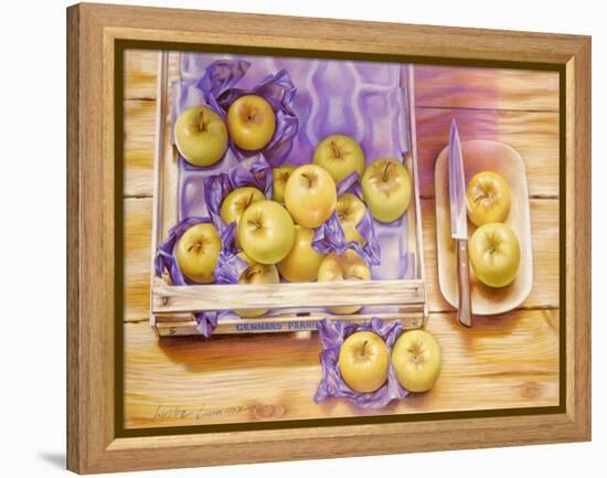 Golden Delicious, 1980-Sandra Lawrence-Framed Premier Image Canvas