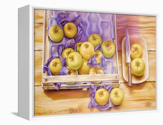 Golden Delicious, 1980-Sandra Lawrence-Framed Premier Image Canvas