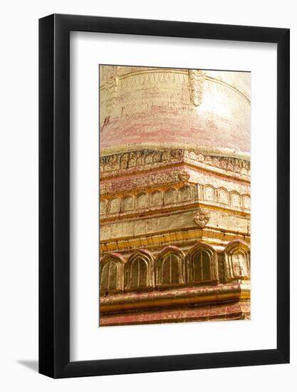 Golden Details at Shwezigon Temple in Bagan, Myanmar-Harry Marx-Framed Photographic Print