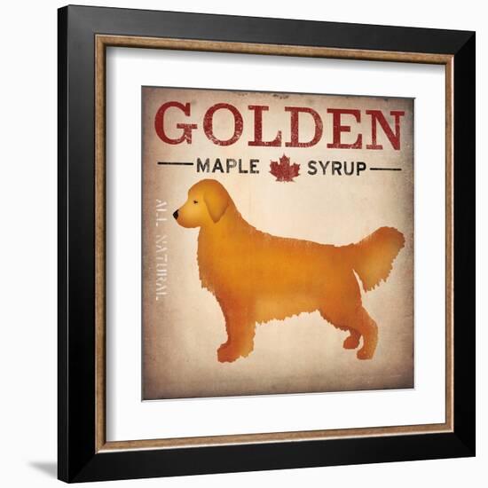 Golden Dog at Show No VT-Ryan Fowler-Framed Art Print