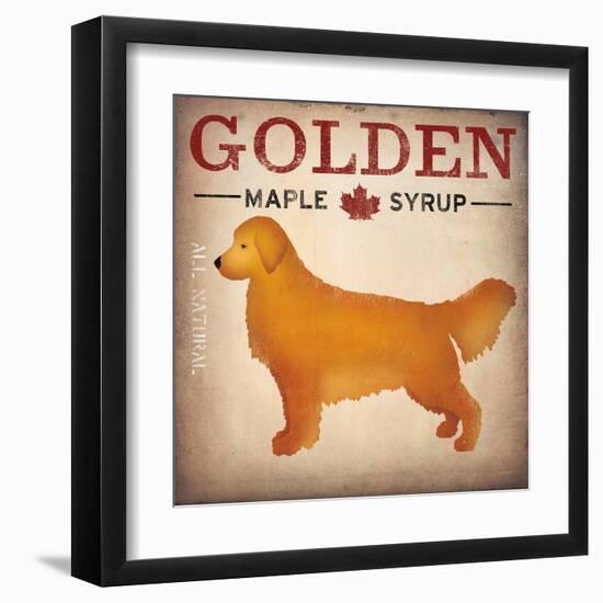 Golden Dog at Show No VT-Ryan Fowler-Framed Art Print