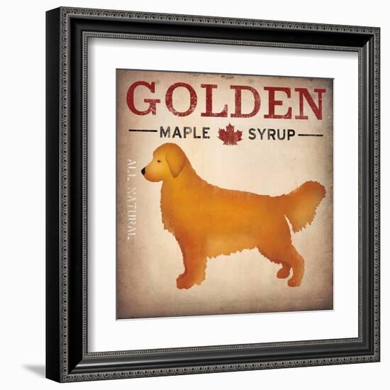 Golden Dog at Show No VT-Ryan Fowler-Framed Art Print