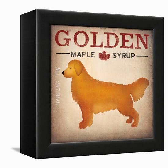 Golden Dog at Show No VT-Ryan Fowler-Framed Stretched Canvas