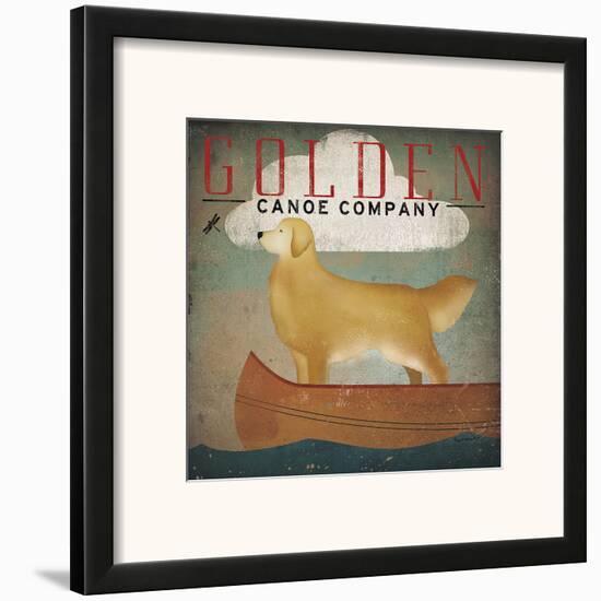 Golden Dog Canoe Co.-Ryan Fowler-Framed Art Print