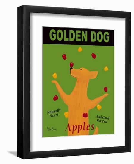 Golden Dog-Ken Bailey-Framed Giclee Print