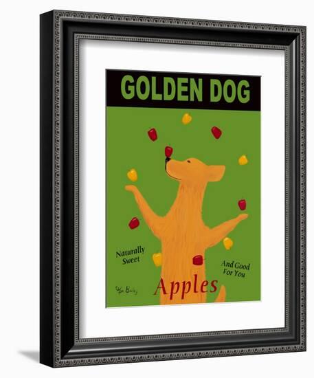 Golden Dog-Ken Bailey-Framed Giclee Print