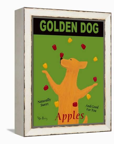 Golden Dog-Ken Bailey-Framed Premier Image Canvas