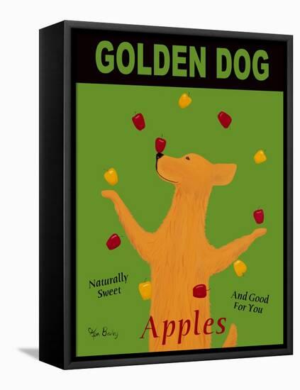 Golden Dog-Ken Bailey-Framed Premier Image Canvas