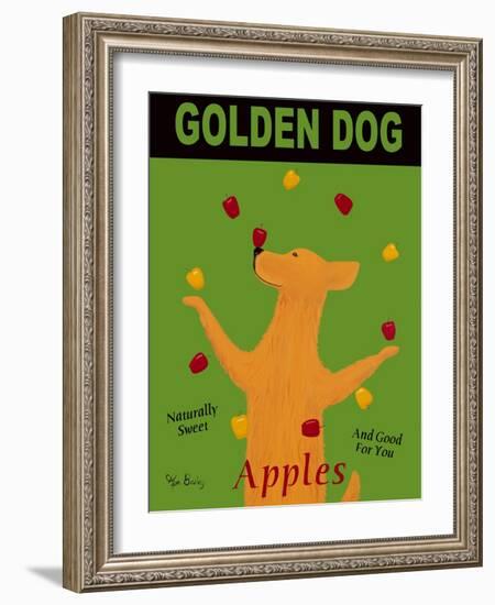 Golden Dog-Ken Bailey-Framed Premium Giclee Print