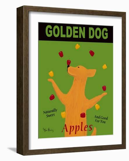 Golden Dog-Ken Bailey-Framed Premium Giclee Print