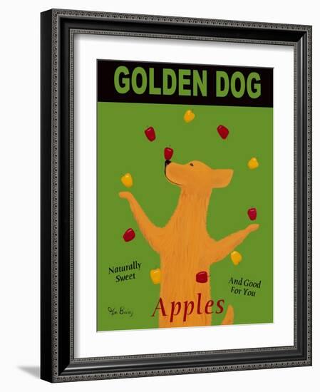 Golden Dog-Ken Bailey-Framed Premium Giclee Print