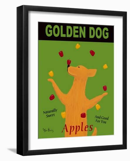 Golden Dog-Ken Bailey-Framed Giclee Print