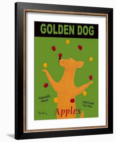 Golden Dog-Ken Bailey-Framed Giclee Print