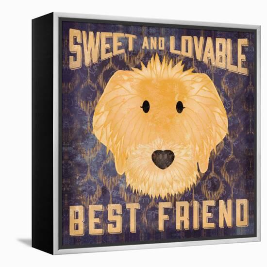 Golden Doodle-Ashley Sta Teresa-Framed Stretched Canvas