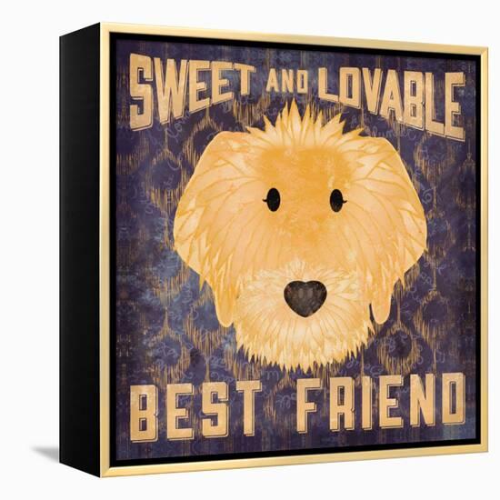 Golden Doodle-Ashley Sta Teresa-Framed Stretched Canvas