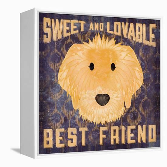 Golden Doodle-Ashley Sta Teresa-Framed Stretched Canvas