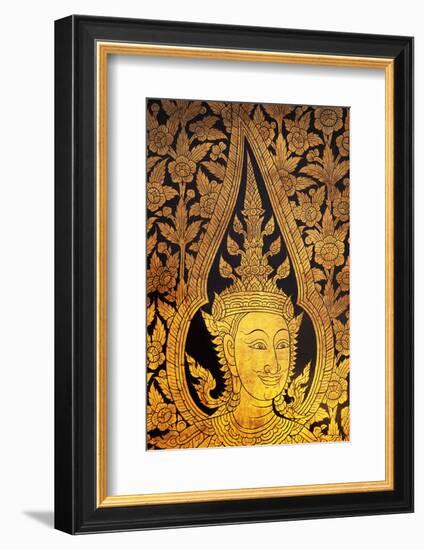 Golden Door Pattern at Wat Po-Paul Souders-Framed Photographic Print