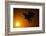 Golden Eagle Flying at Sunrise-W. Perry Conway-Framed Photographic Print