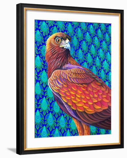 Golden eagle-Jane Tattersfield-Framed Giclee Print