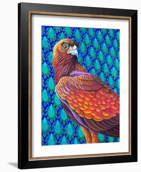 Golden eagle-Jane Tattersfield-Framed Giclee Print