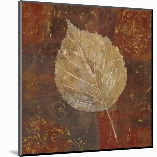 Golden Fall I-Daphné B-Mounted Art Print