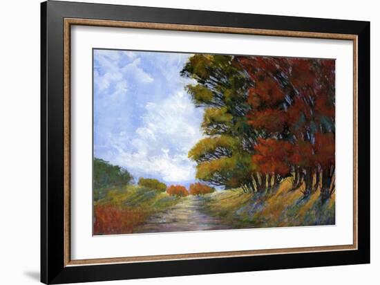 Golden Fall I-Michael Tienhaara-Framed Art Print