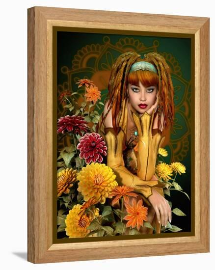 Golden Fall-Atelier Sommerland-Framed Stretched Canvas