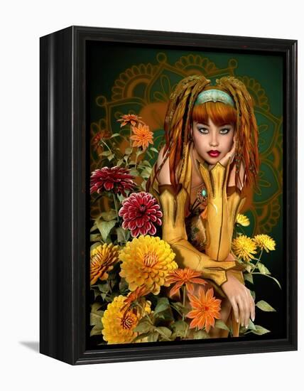 Golden Fall-Atelier Sommerland-Framed Stretched Canvas