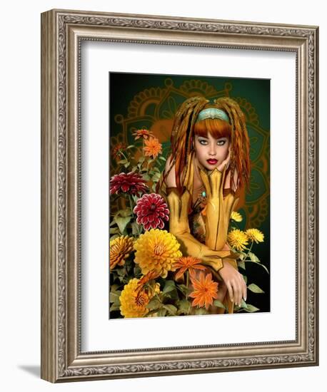 Golden Fall-Atelier Sommerland-Framed Premium Giclee Print