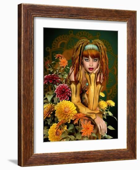 Golden Fall-Atelier Sommerland-Framed Art Print