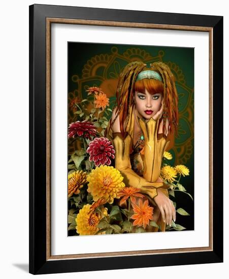 Golden Fall-Atelier Sommerland-Framed Art Print