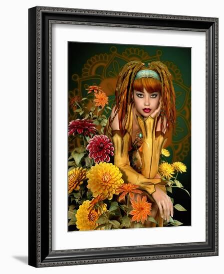 Golden Fall-Atelier Sommerland-Framed Art Print