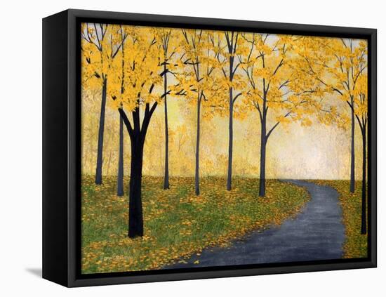 Golden Fall-Herb Dickinson-Framed Premier Image Canvas