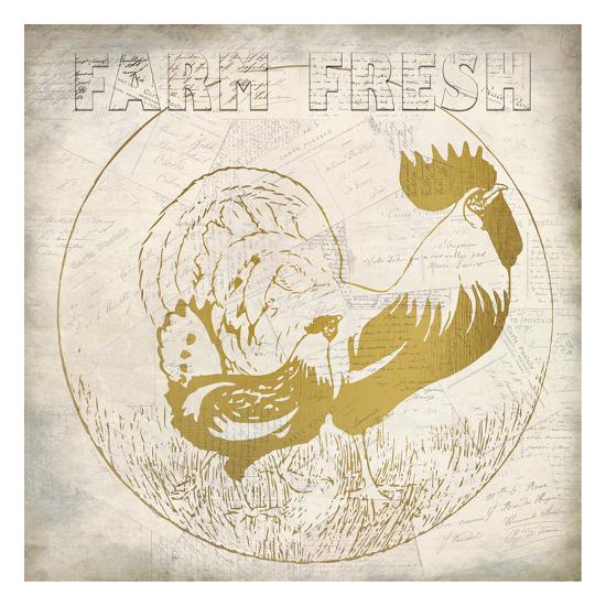 Golden Farm Fresh Art Print By Kimberly Allen Artcom