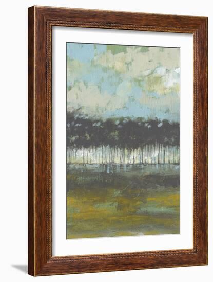 Golden Field I-Jennifer Goldberger-Framed Art Print