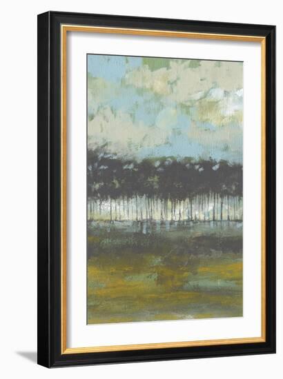 Golden Field I-Jennifer Goldberger-Framed Art Print