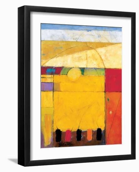 Golden Field-Tony Saladino-Framed Art Print