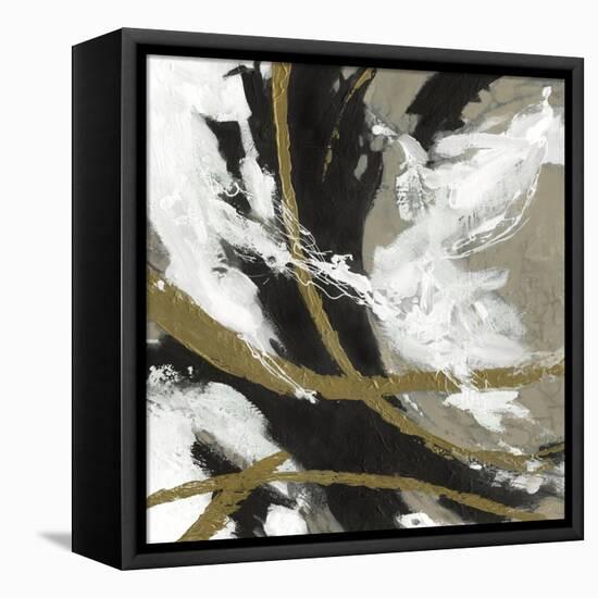 Golden Flourish-Carol Robinson-Framed Stretched Canvas