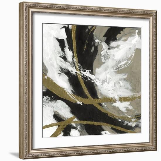 Golden Flourish-Carol Robinson-Framed Art Print