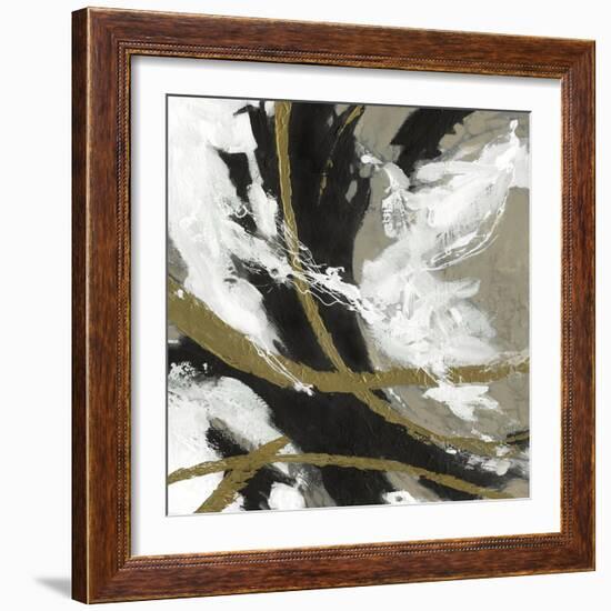 Golden Flourish-Carol Robinson-Framed Art Print