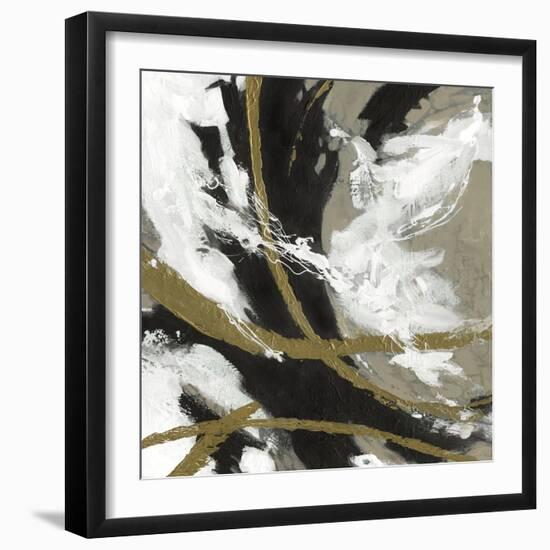 Golden Flourish-Carol Robinson-Framed Art Print