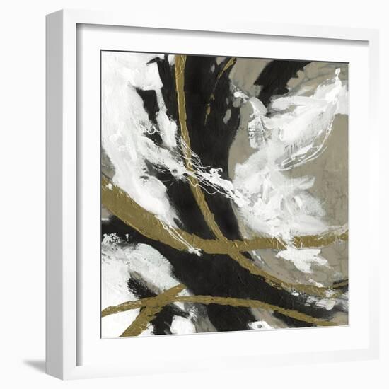 Golden Flourish-Carol Robinson-Framed Art Print