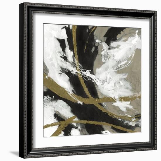 Golden Flourish-Carol Robinson-Framed Art Print