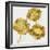 Golden Flower Burst II-Vanessa Austin-Framed Art Print