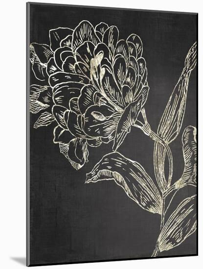 Golden Flower Folklore II-Asia Jensen-Mounted Art Print