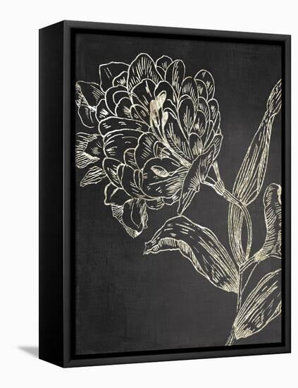 Golden Flower Folklore II-Asia Jensen-Framed Stretched Canvas