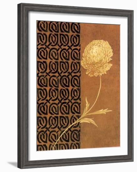 Golden Flower II-Edward Donovan-Framed Art Print